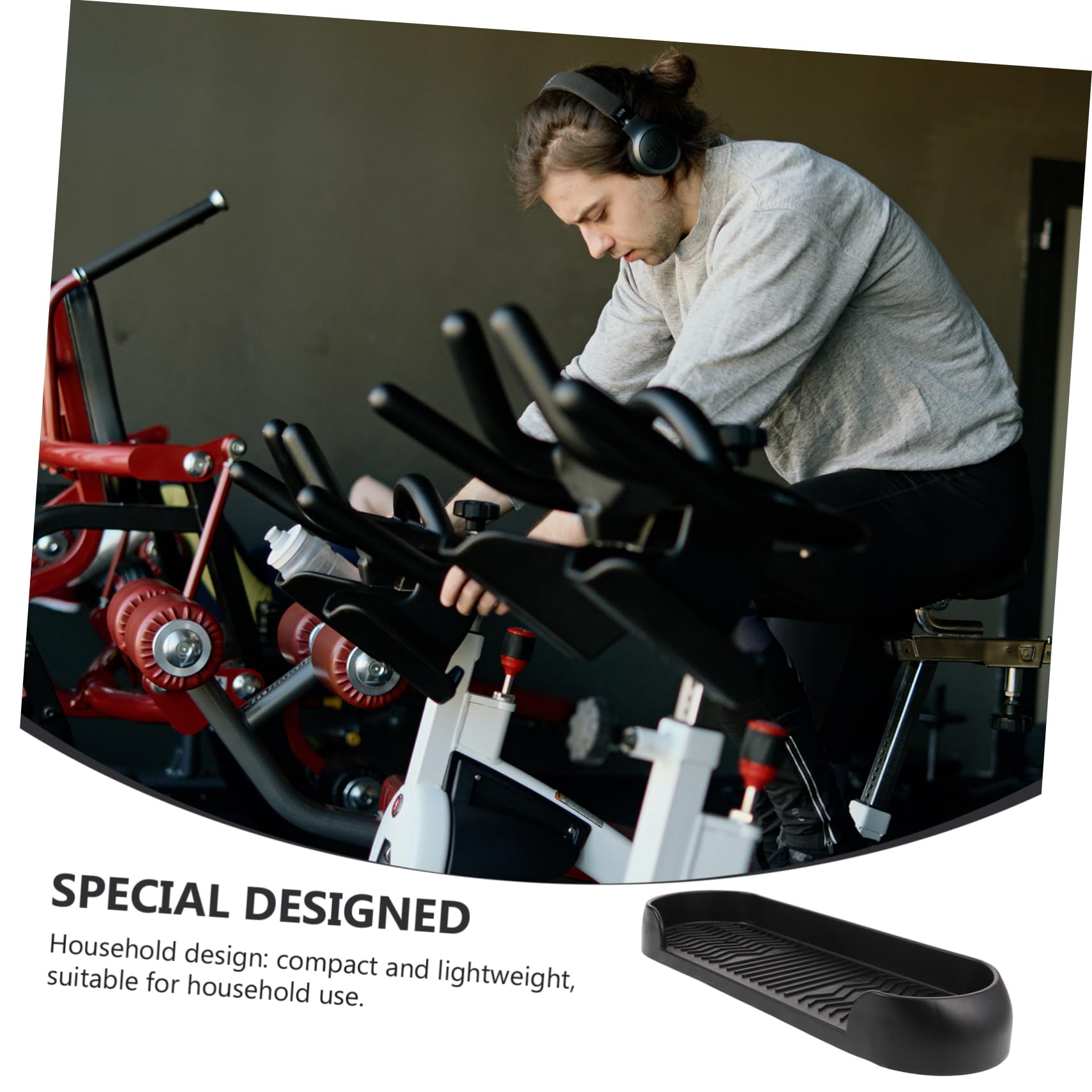 POPETPOP 1 Pair Foot Exercise Machine - Fitness Rowing Machine Pedals for Home Gym & Physical Therapy - Perfect for Cardio Workouts, Leg Strength Training & Rehabilitation Exercises