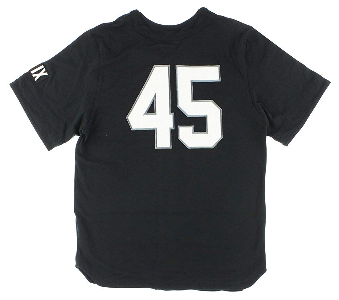Nike Air Jordan 45 Top Jersey Shirt - Black/White/Gray - Official NBA Basketball Jersey for Men - Perfect for Game Day, Sports Events & Streetwear Fashion