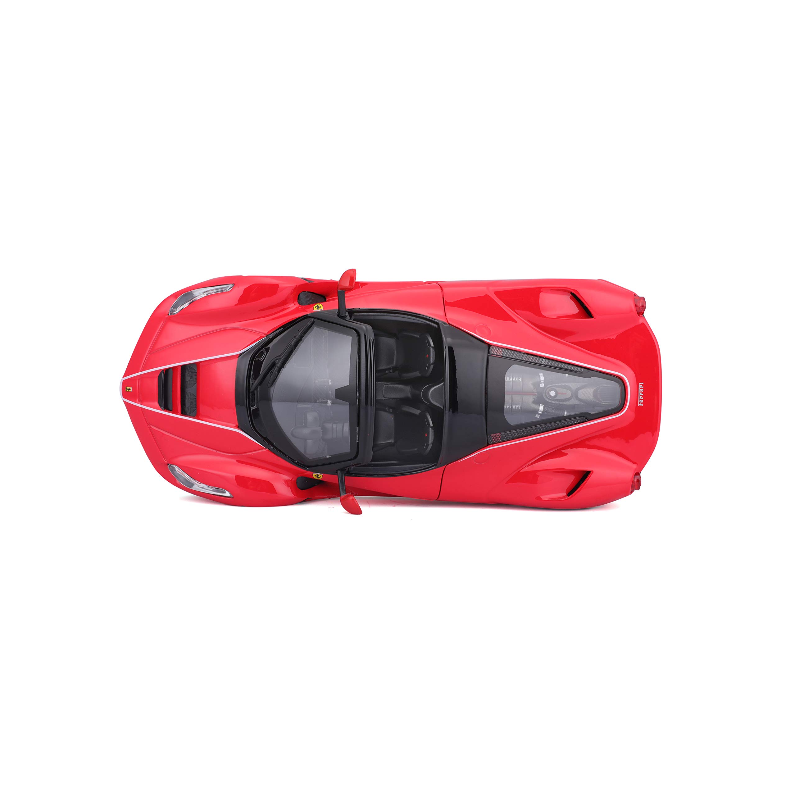Bburago 1:24 Scale Ferrari LaFerrari Aperta Die Cast Model Car - Collectible Racing Toy for Display & Play - Perfect for Car Enthusiasts & Gift Giving