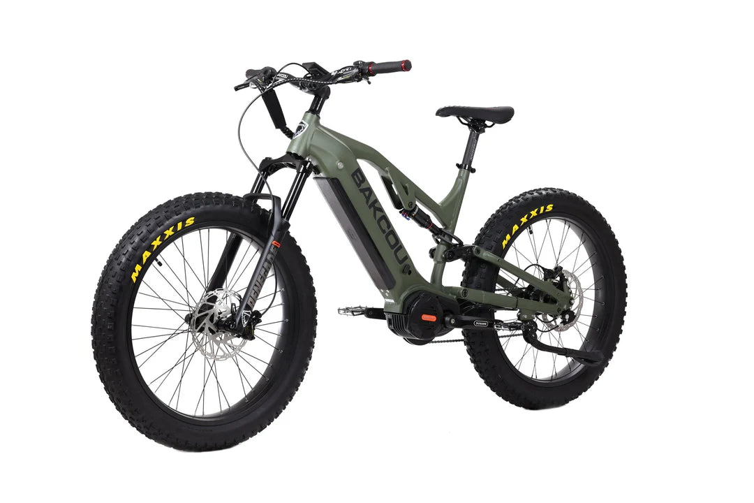 Bakcou Scout Jager Electric Bike - 750W Powerful Motor, 48V 14Ah Battery, 28MPH Top Speed - Perfect for Hunting, Off-Roading & Outdoor Adventures