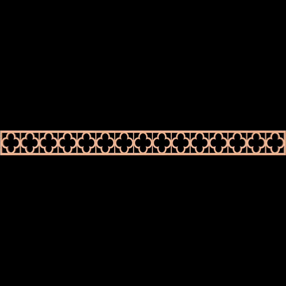 Woodall Fretwork Moulding - Decorative Wood Trim for Home & Furniture | Perfect for DIY Projects, Wall Decor, and Cabinet Accents