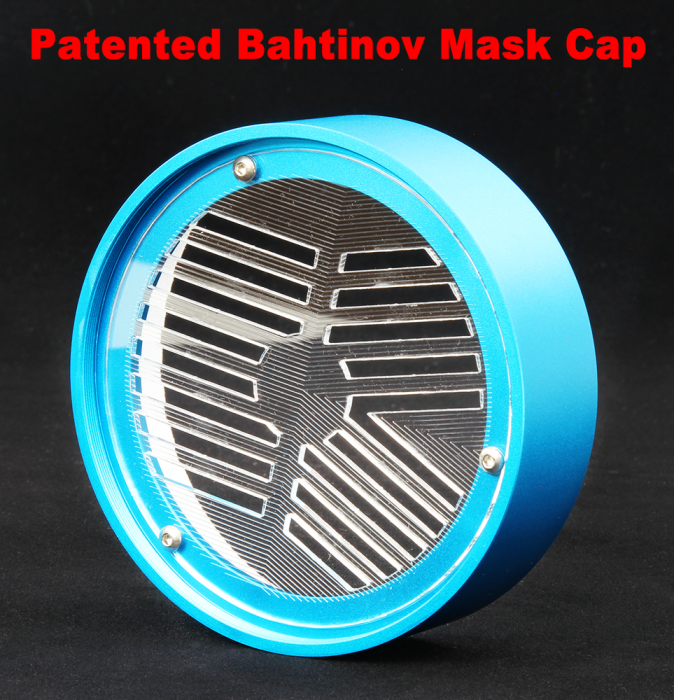 Bahtinov Mask Cover (Patented) for WO 81 Series Telescopes (CPBM 81) - Premium Telescope Focusing Aid for Astrophotography & Stargazing