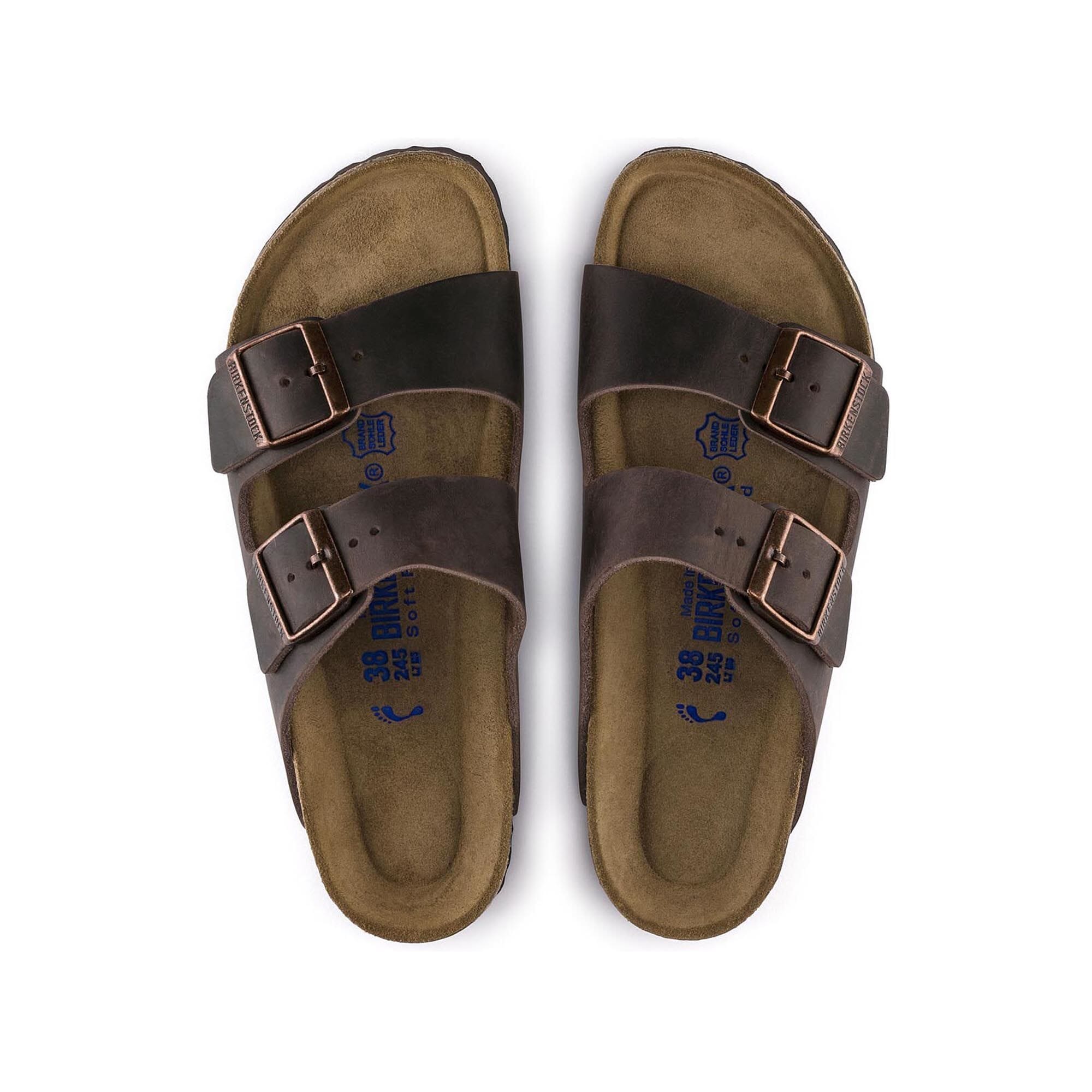 BIRKENSTOCK Arizona Soft Footbed Sandals - Unisex Leather Comfort Shoes for Men & Women | Perfect for Casual Wear, Walking & Outdoor Activities
