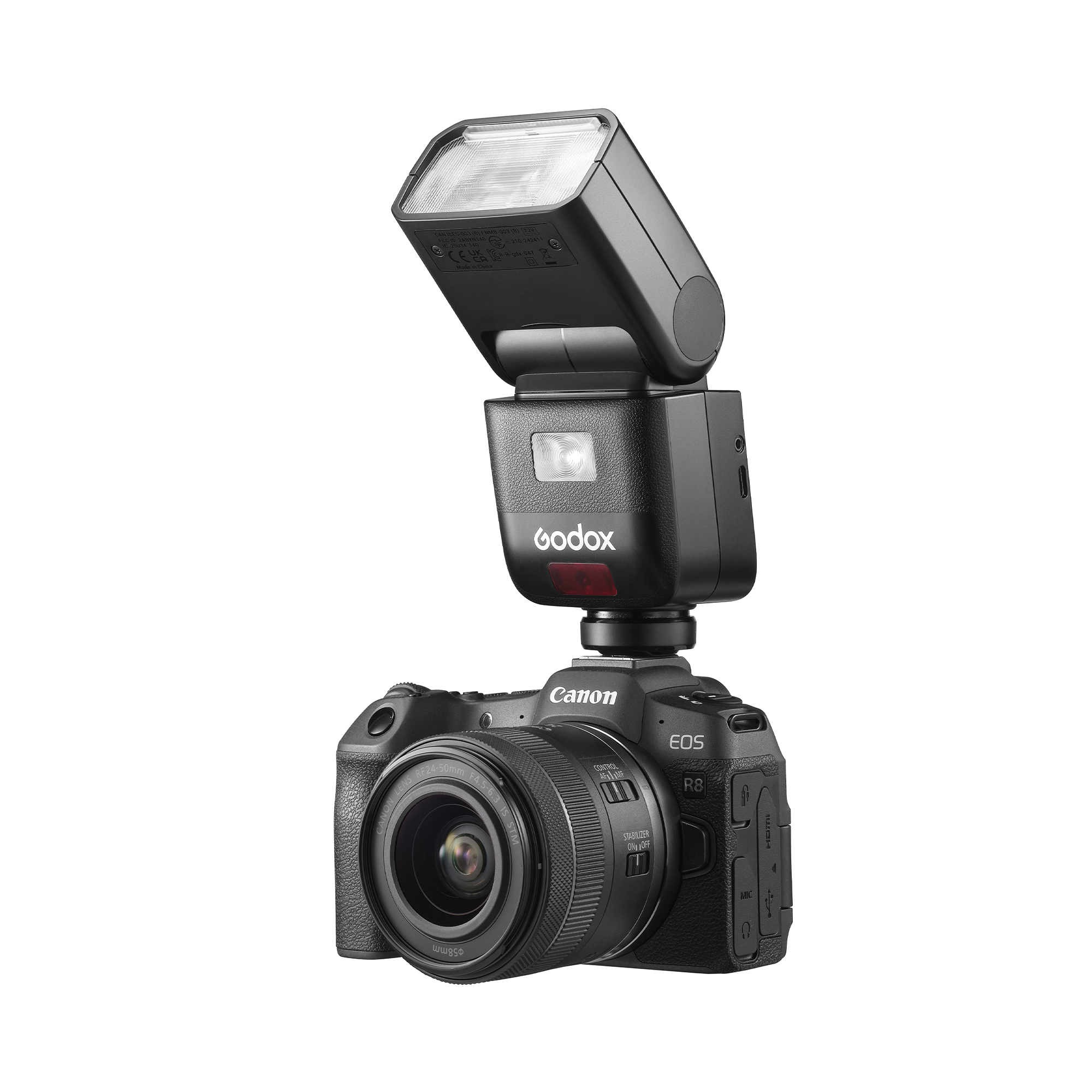 Godox V480C TTL On-Camera Flash Speedlite for Canon DSLR Cameras - Perfect for Wedding, Portrait & Event Photography