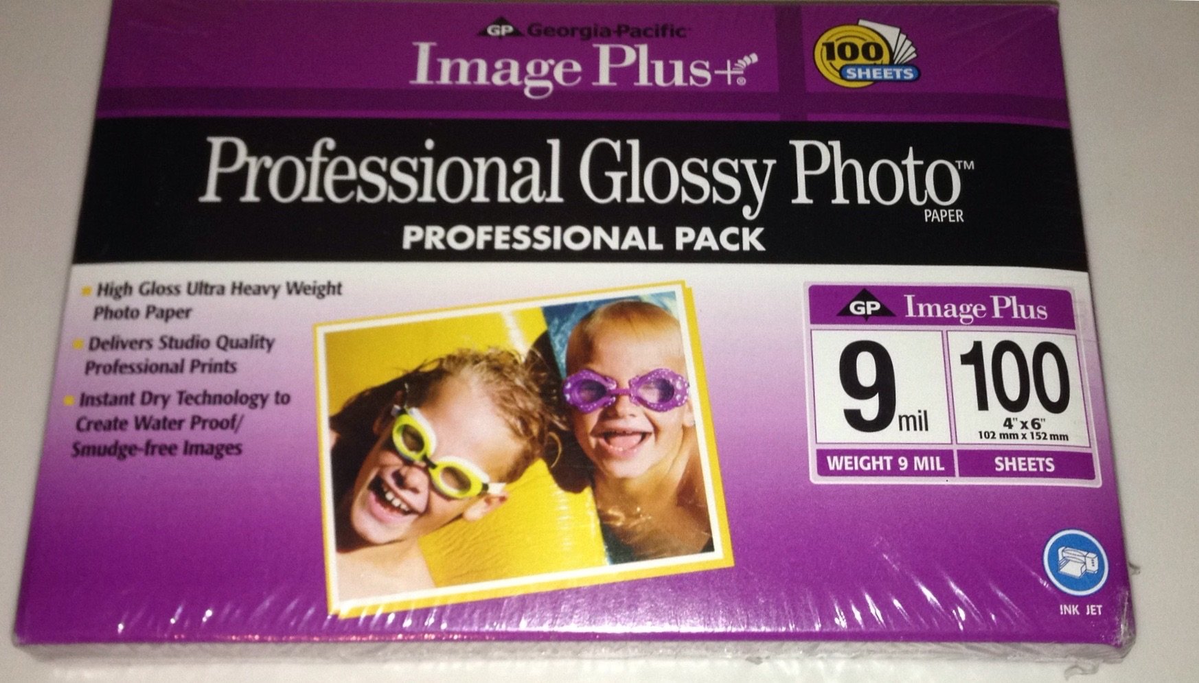 Premium Glossy Photo Paper for Professional Printing - High-Quality Inkjet & Laser Printer Paper for Stunning Photos, Portraits, and Art Prints