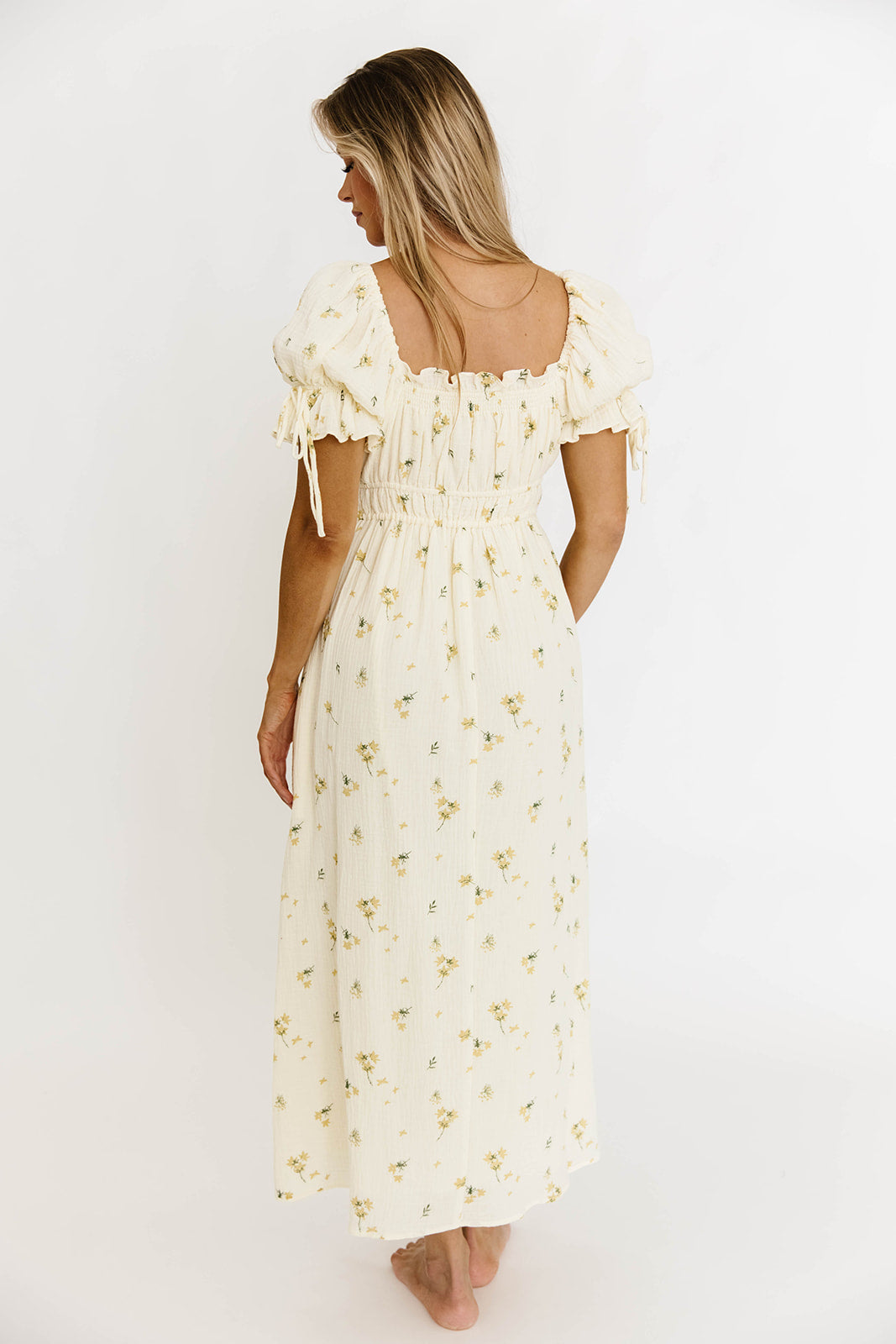 Savanna Steppe 100% Cotton Cream Dress - Bump Friendly Maternity & Inclusive Sizing (S-3XL) | Perfect for Pregnancy, Nursing, and Everyday Comfort Wear