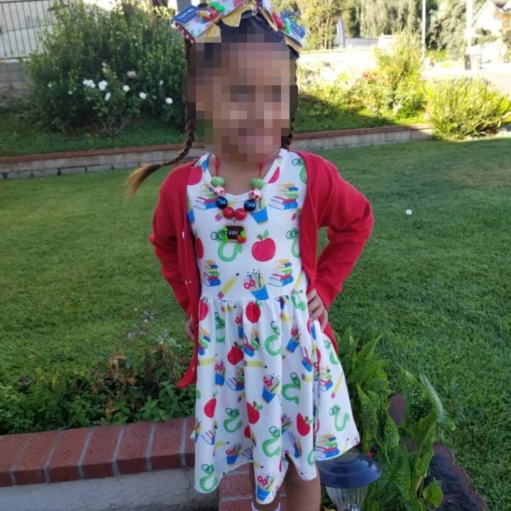 Toddler Girls' Back to School Dresses - Apple, Pencil & Bookworm Print Cute Classroom Outfits for Preschool & Kindergarten | Perfect for First Day of School, Class Photos & Playdates