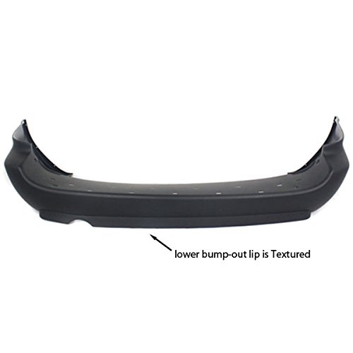 Partomotive Rear Bumper Cover Assembly for 2005-2007 Dodge Caravan 119