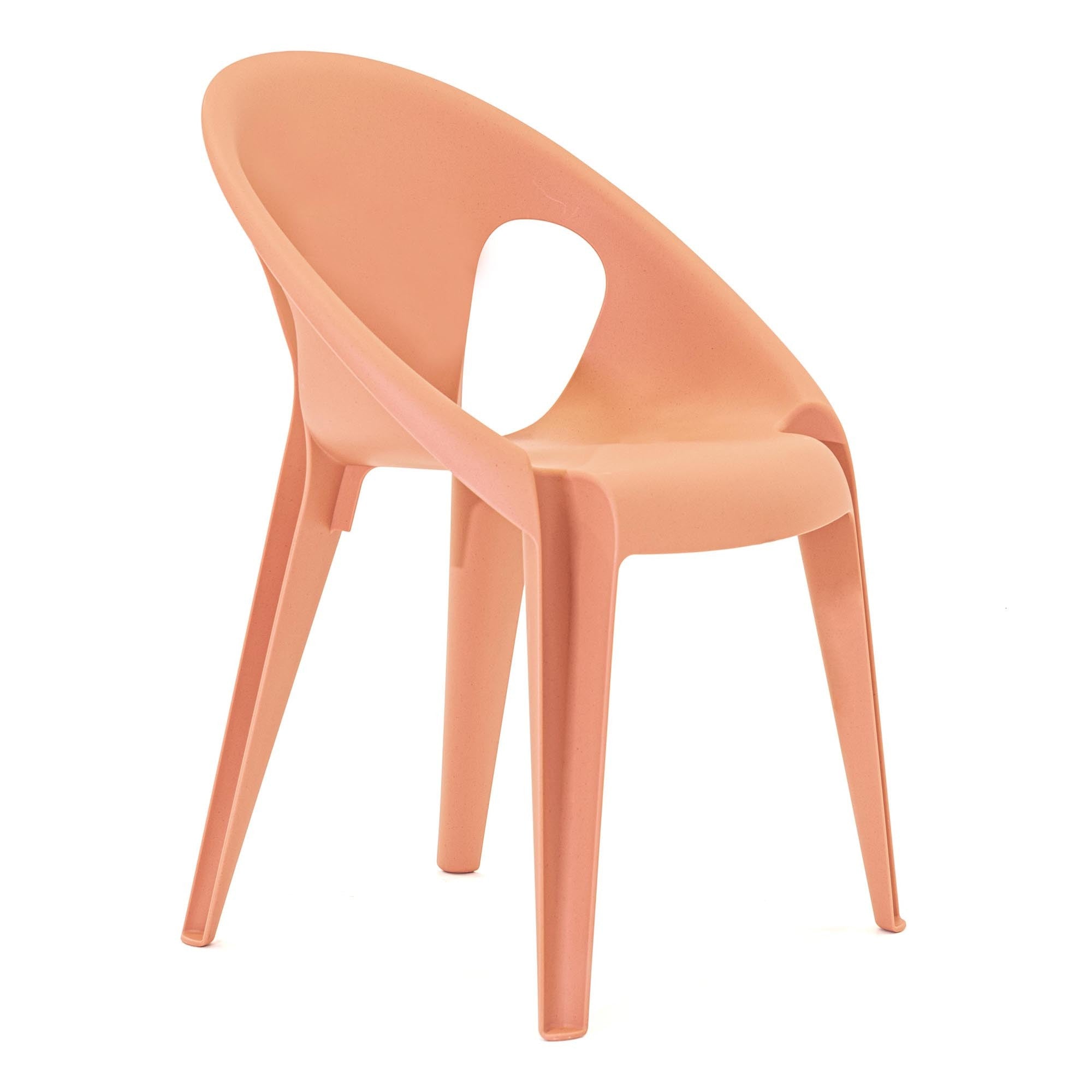 Magis Bell Chair - Modern Plastic Stackable Chair for Indoor & Outdoor Use - Perfect for Dining, Kitchen, Patio, and Office Spaces