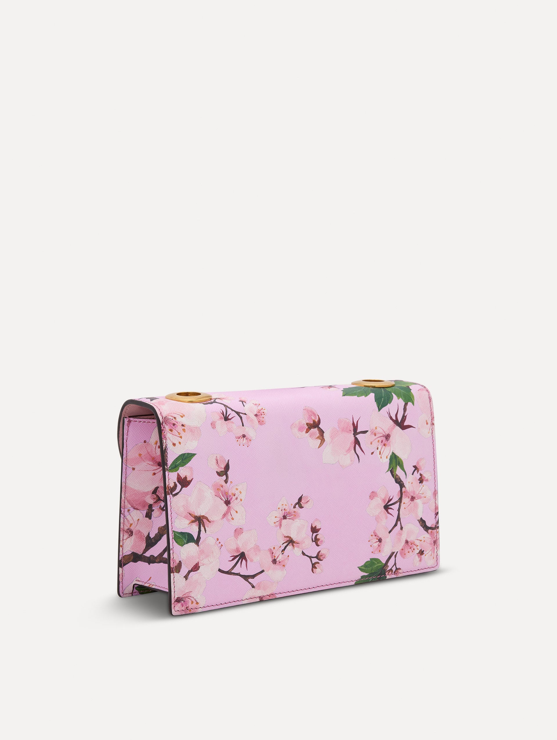 Cherry Blossom Printed TRO Bag - Stylish Waterproof Crossbody Purse for Women, Fashionable Floral Shoulder Bag for Daily Use, Travel & Shopping