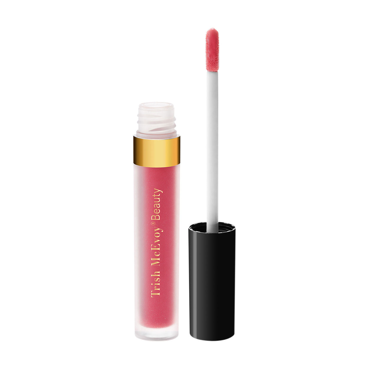 Trish McEvoy Easy Lip Gloss - Hydrating & Shiny Lip Gloss for Women, Long-Lasting Moisturizing Lip Gloss with Vitamin E - Perfect for Daily Wear, Parties & Special Occasions