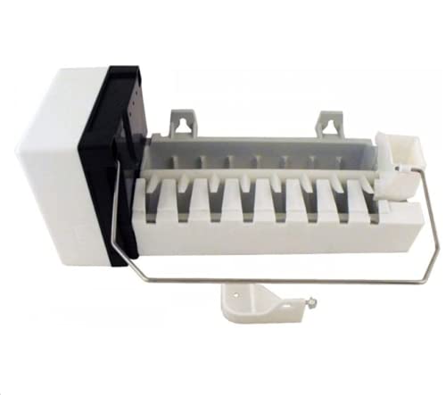 Compatible Refrigerator Icemaker Replacement for Admiral LTF2112ARW, KitchenAid KBFS25EVMS3, Maytag MTF1943ARW & JFC2089WEP2 - Universal Fit Ice Maker for Home Kitchen Appliances - Perfect for DIY Fridge Repair & Maintenance