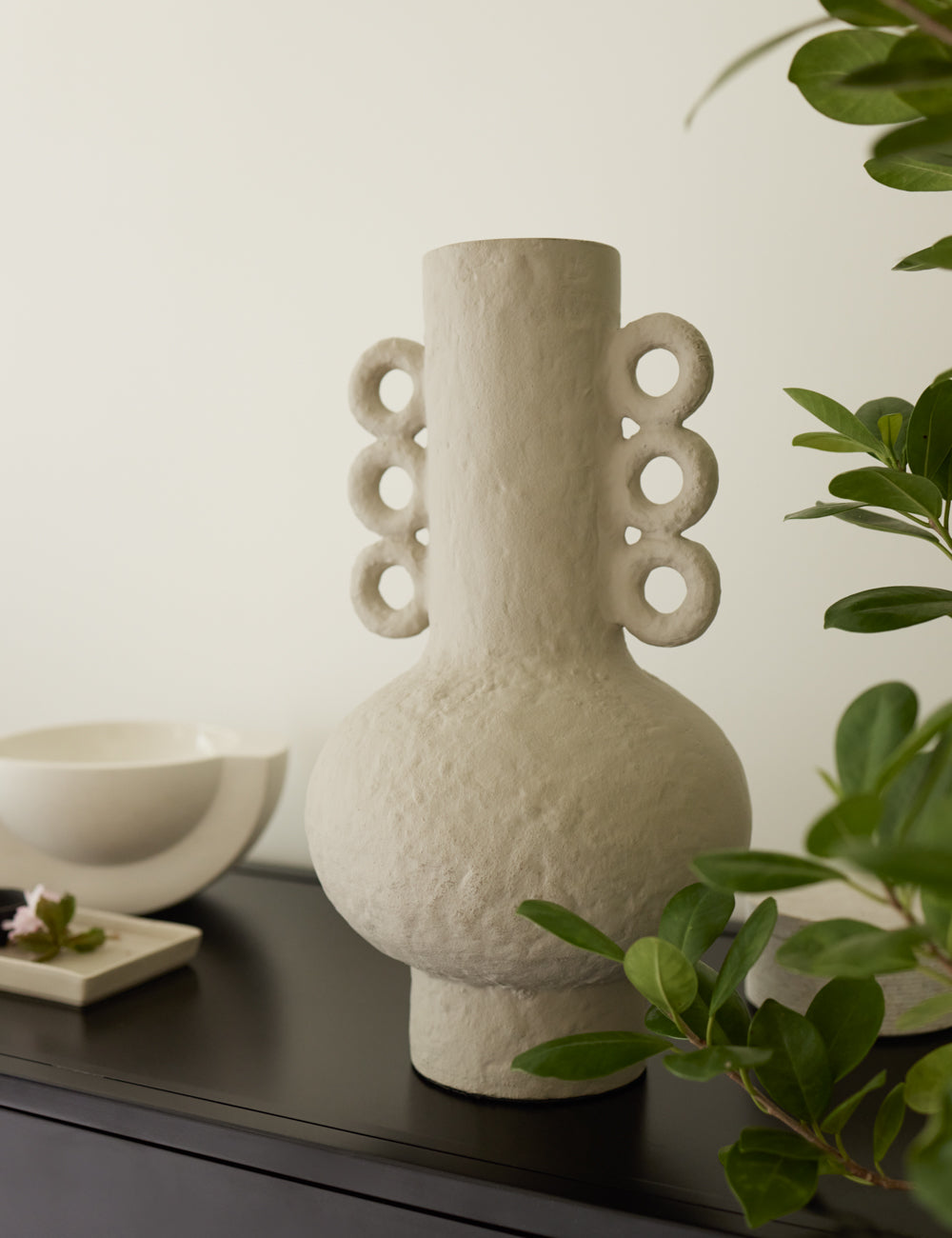 Regina Andrew Chandra Metal Decorative Vase - Elegant Home Decor for Living Room, Dining Table & Wedding Centerpieces
