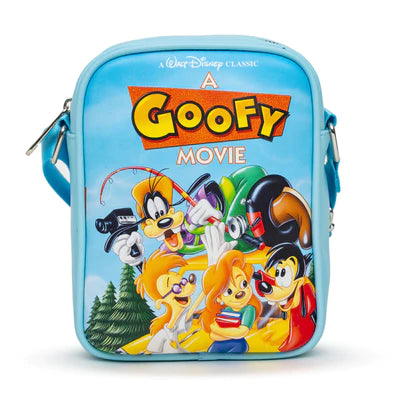 Retro Crossbody Bag - A Goofy Movie VHS Box Replica - Perfect for Disney Fans & 90s Nostalgia Lovers