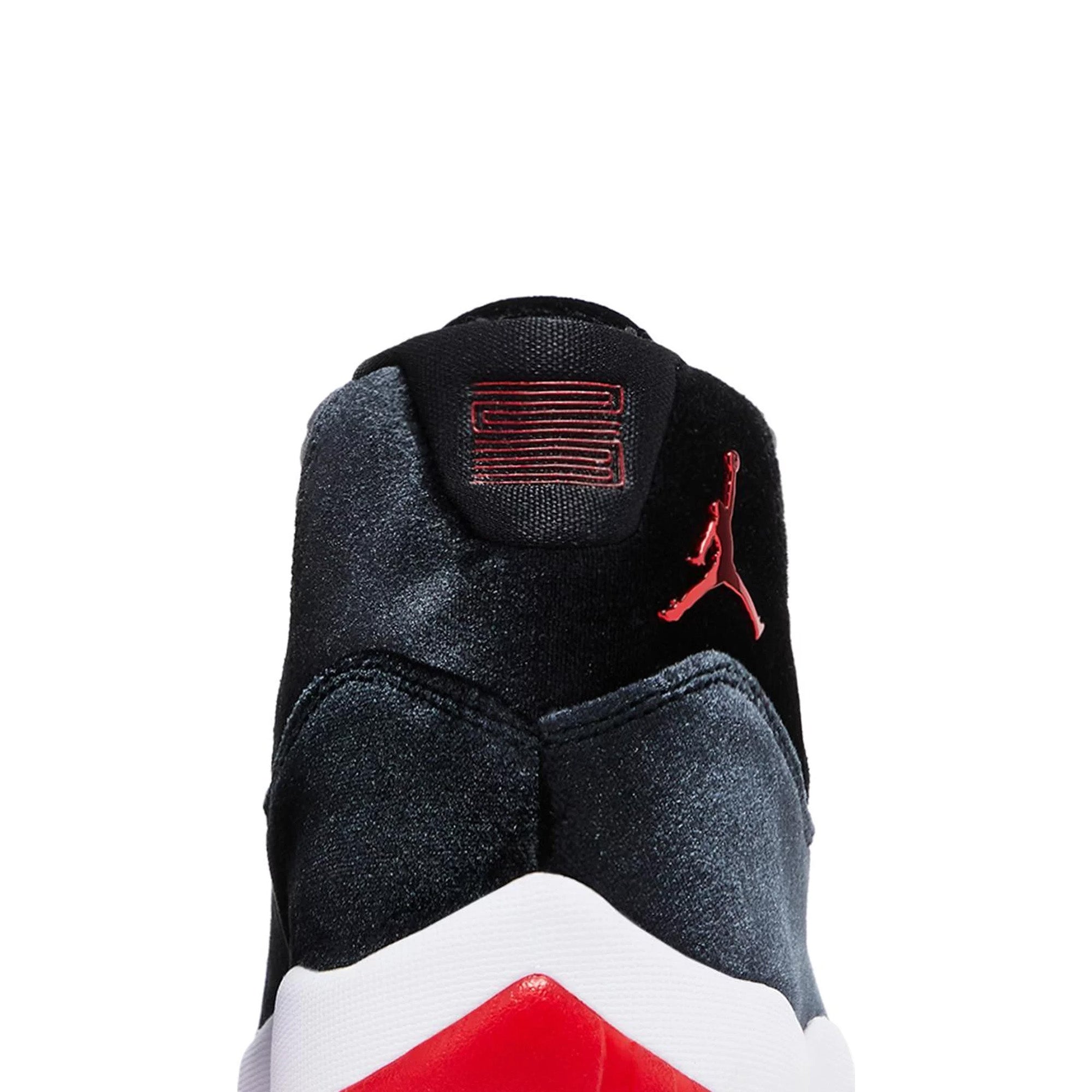 Air Jordan 11 Retro 'Bred Velvet' Women's Basketball Shoes (2024) - Limited Edition Sneakers for Women, Gym Workouts & Street Fashion