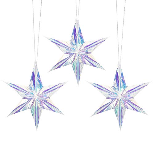 Iridescent 6 Point Star