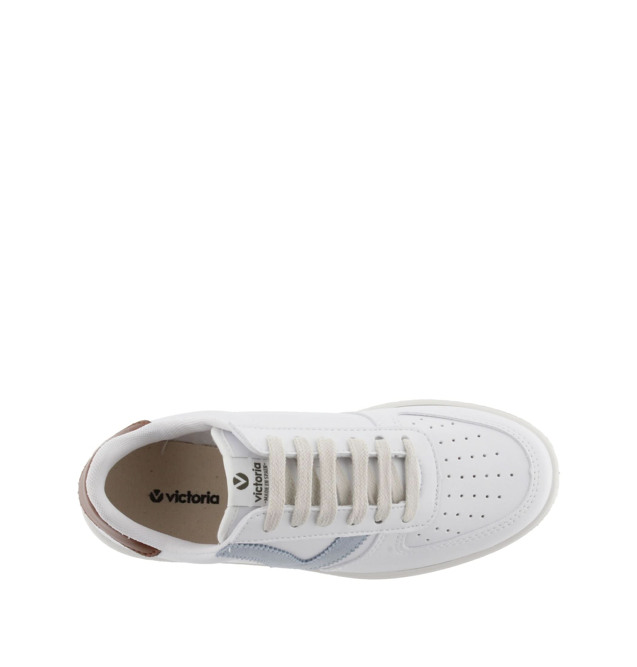 Stylish Women's Madrid Contrast Faux Leather Sneakers - Comfortable Casual Shoes for Walking, Travel & Everyday Wear