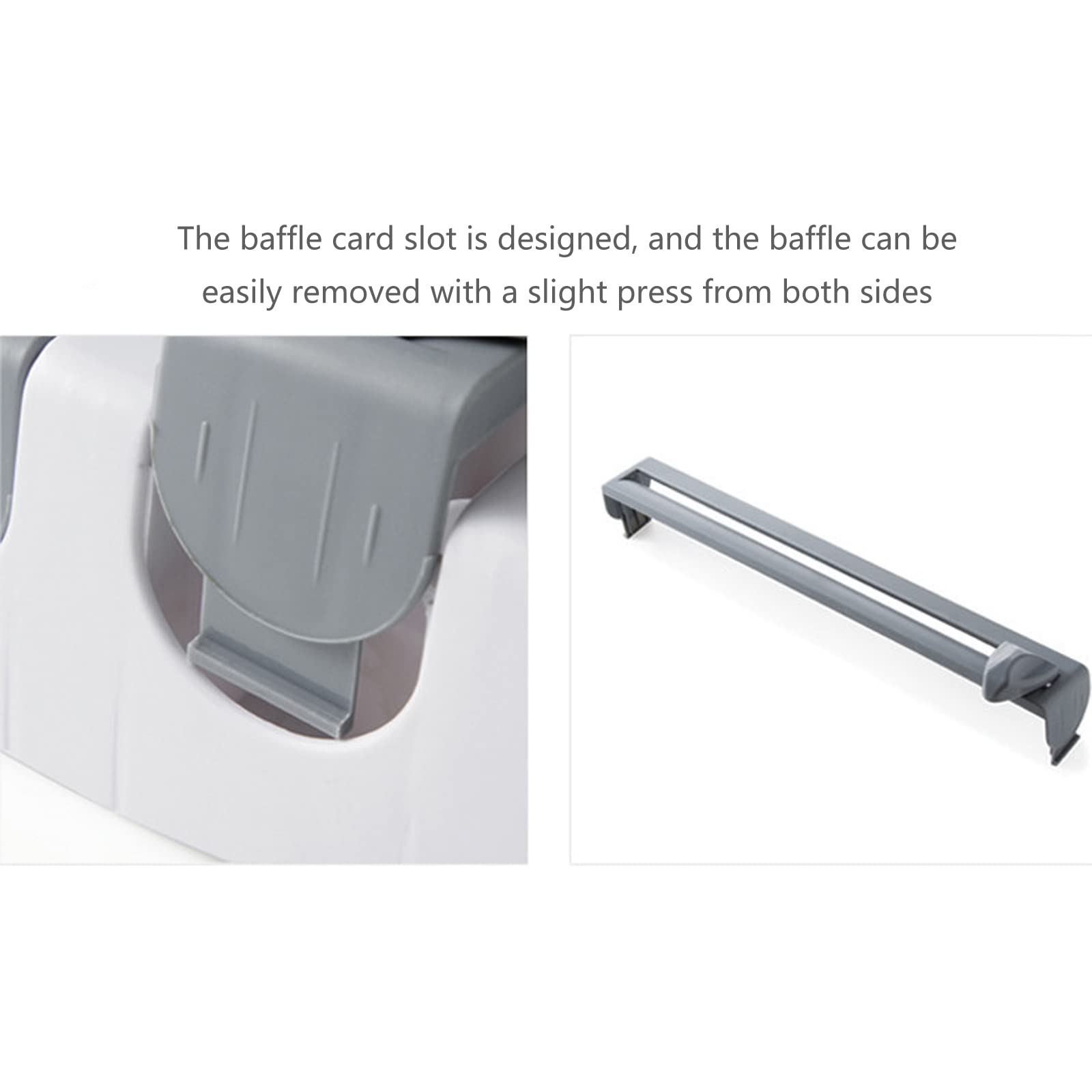 4-in-1 Wall Mount Paper Towel Holder with Aluminum Foil Dispenser & Plastic Wrap Cutter - Space Saving Kitchen Organizer for Paper Towels, Cling Film, Wax Paper & Foil - Perfect for Small Kitchens, RVs & Camping
