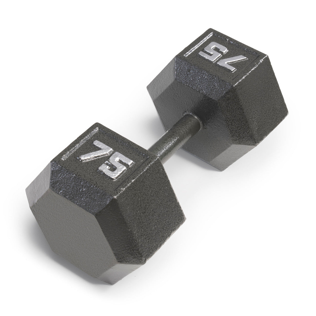 Marcy 75lb Hex Dumbbell Set - Premium Cast Iron Weight for Home Gym & Strength Training | IV 2075 | Perfect for CrossFit, Bodybuilding & Workout Routines