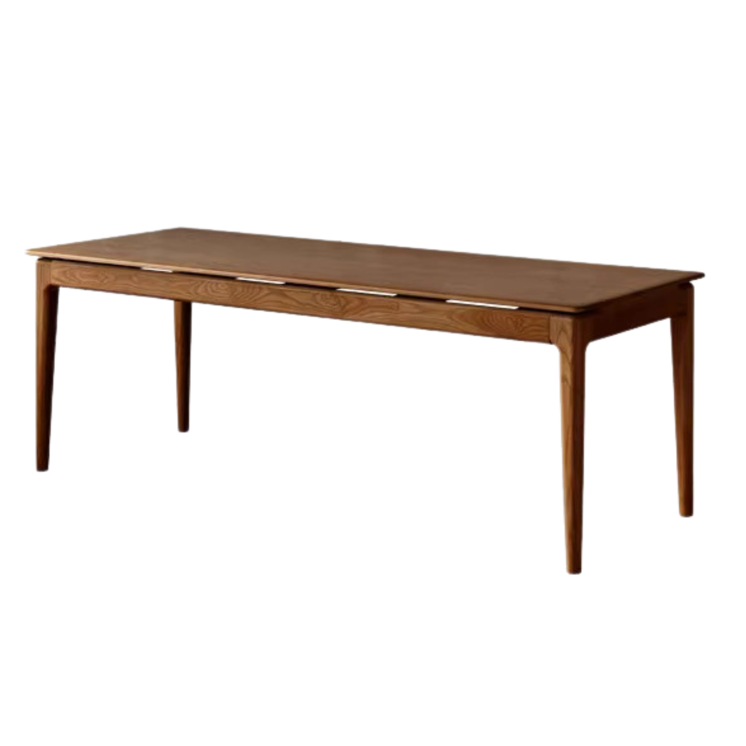 Premium Black Walnut & Ash Solid Wood Office Desk - Long Executive Work Table for Home & Business Use - Perfect for Modern Workspaces, Study Rooms & Office Decor