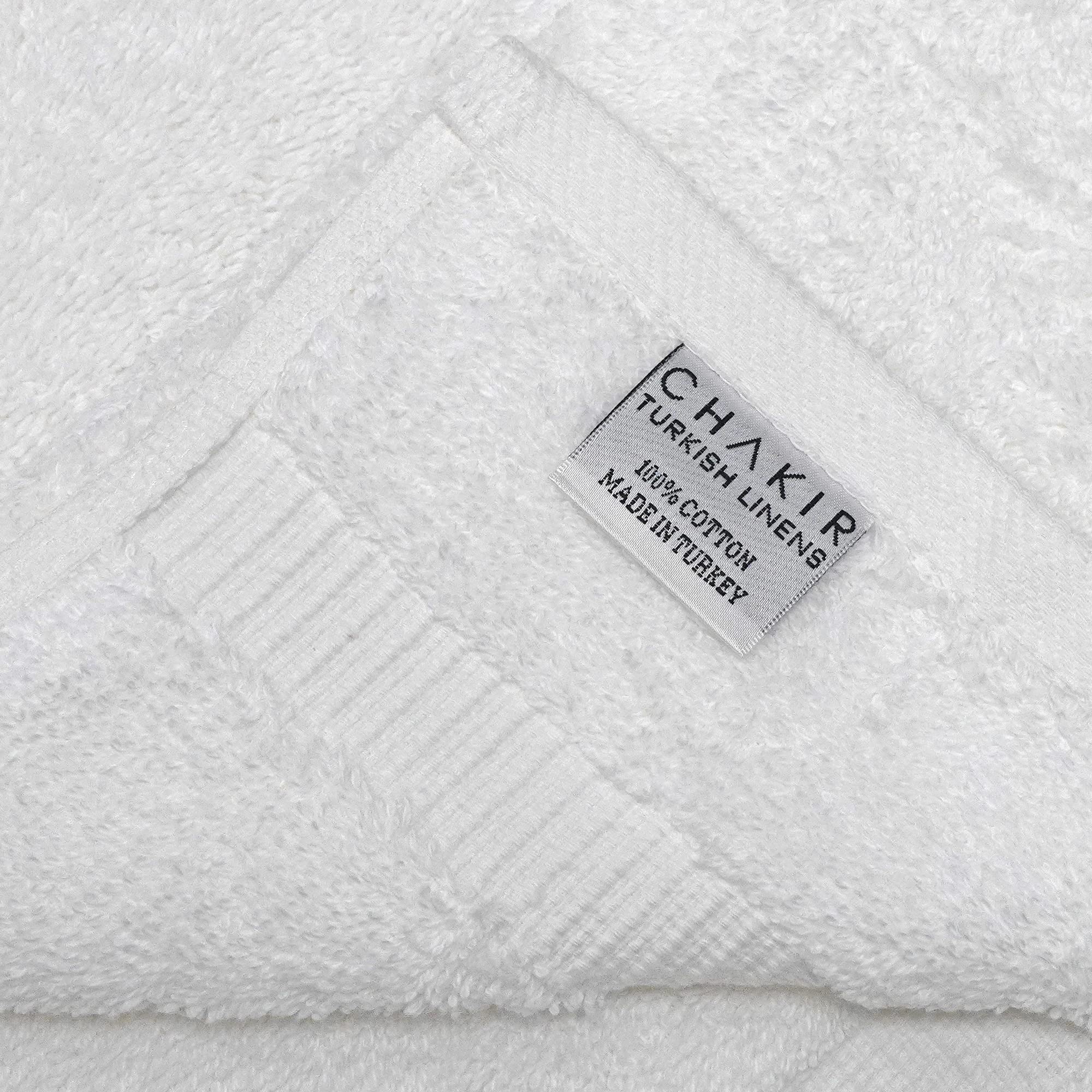 Premium 100% Cotton Turkish Bath Towels Set of 4 - Soft & Absorbent 16