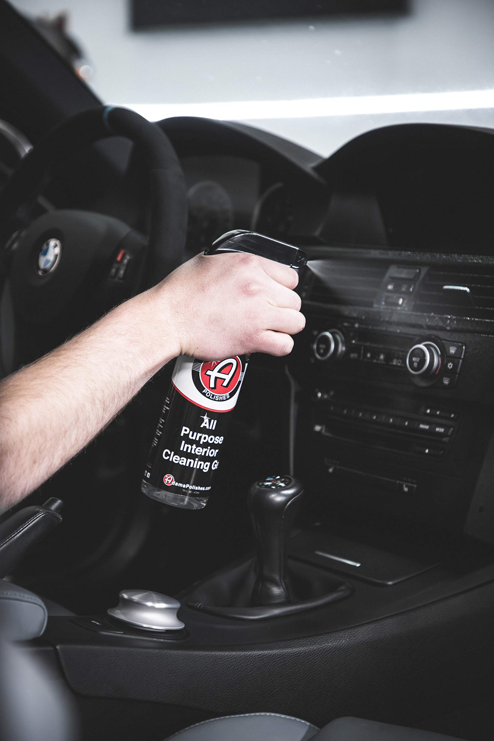 Adam's Polishes All Purpose Interior Cleaning Gel - Safe for Leather, Vinyl, Carpet, Plastic & Rubber | Car, Boat, RV & Motorcycle Detailing | Removes Dirt & Stains from Seats, Upholstery & Floor Mats