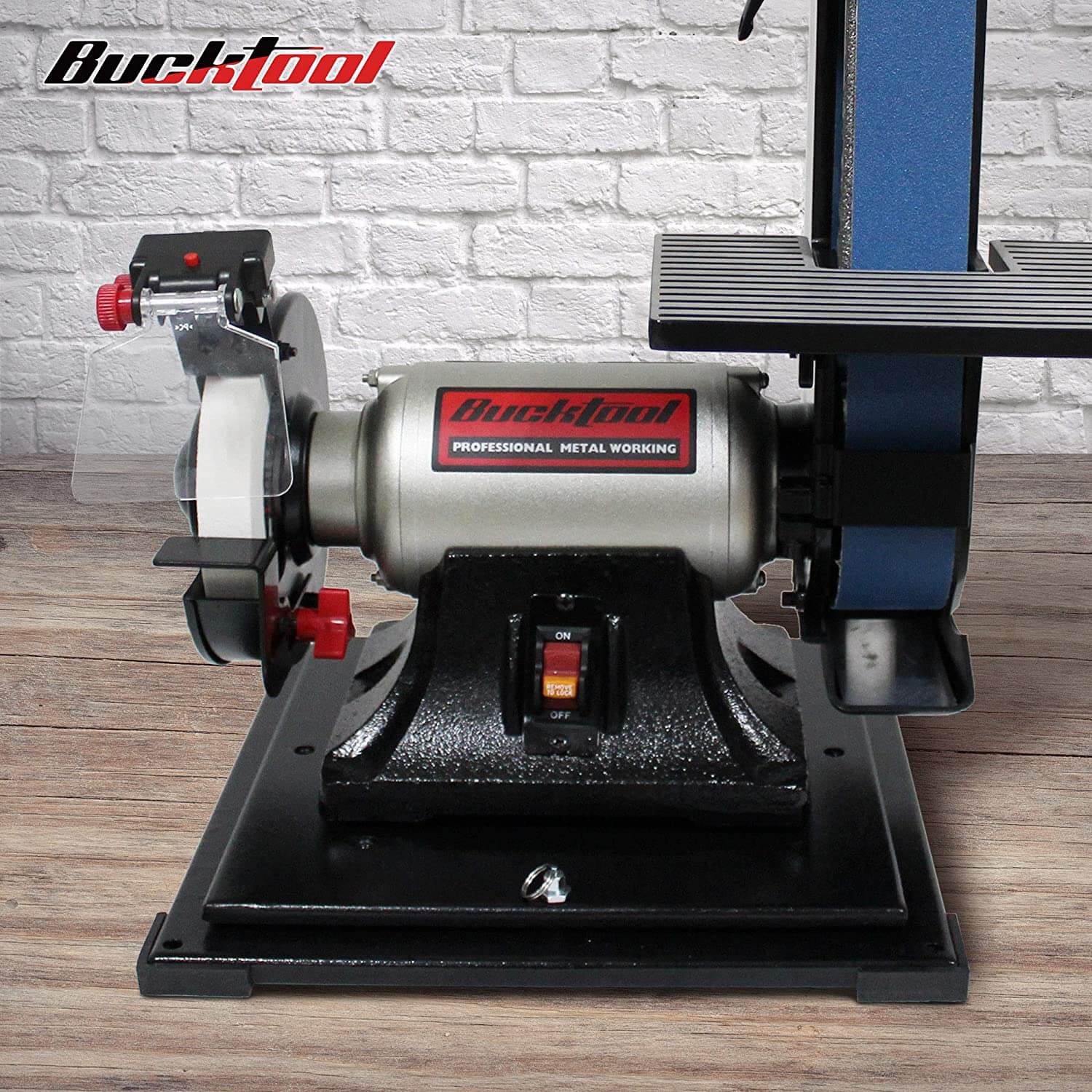 Bucktool Rotating Base - 360° Swivel Stand for Power Tools, Heavy Duty Workbench Mount with Non-Slip Grip - Perfect for Drilling, Sanding & Woodworking Projects
