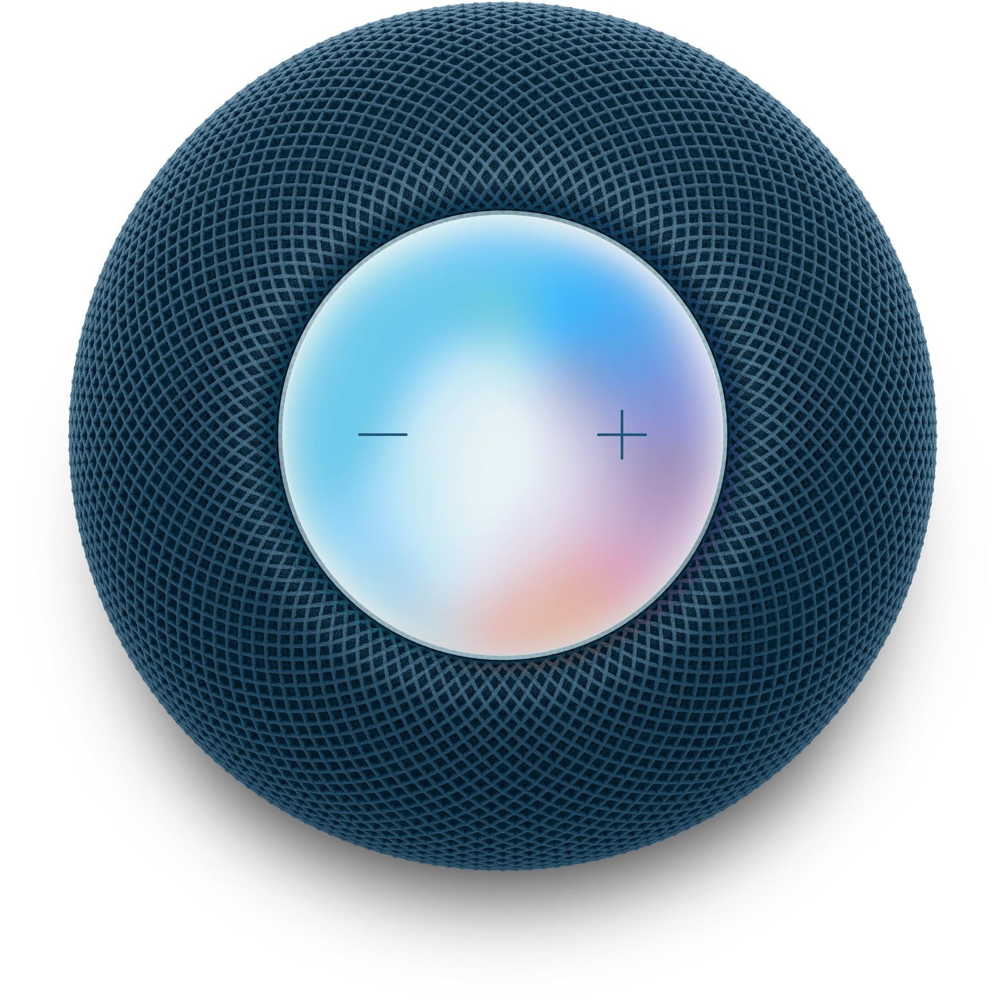 Apple HomePod Mini (Blue) - Smart Speaker with Siri, High-Quality Audio, HomeKit Hub - Perfect for Home, Office & Music Lovers