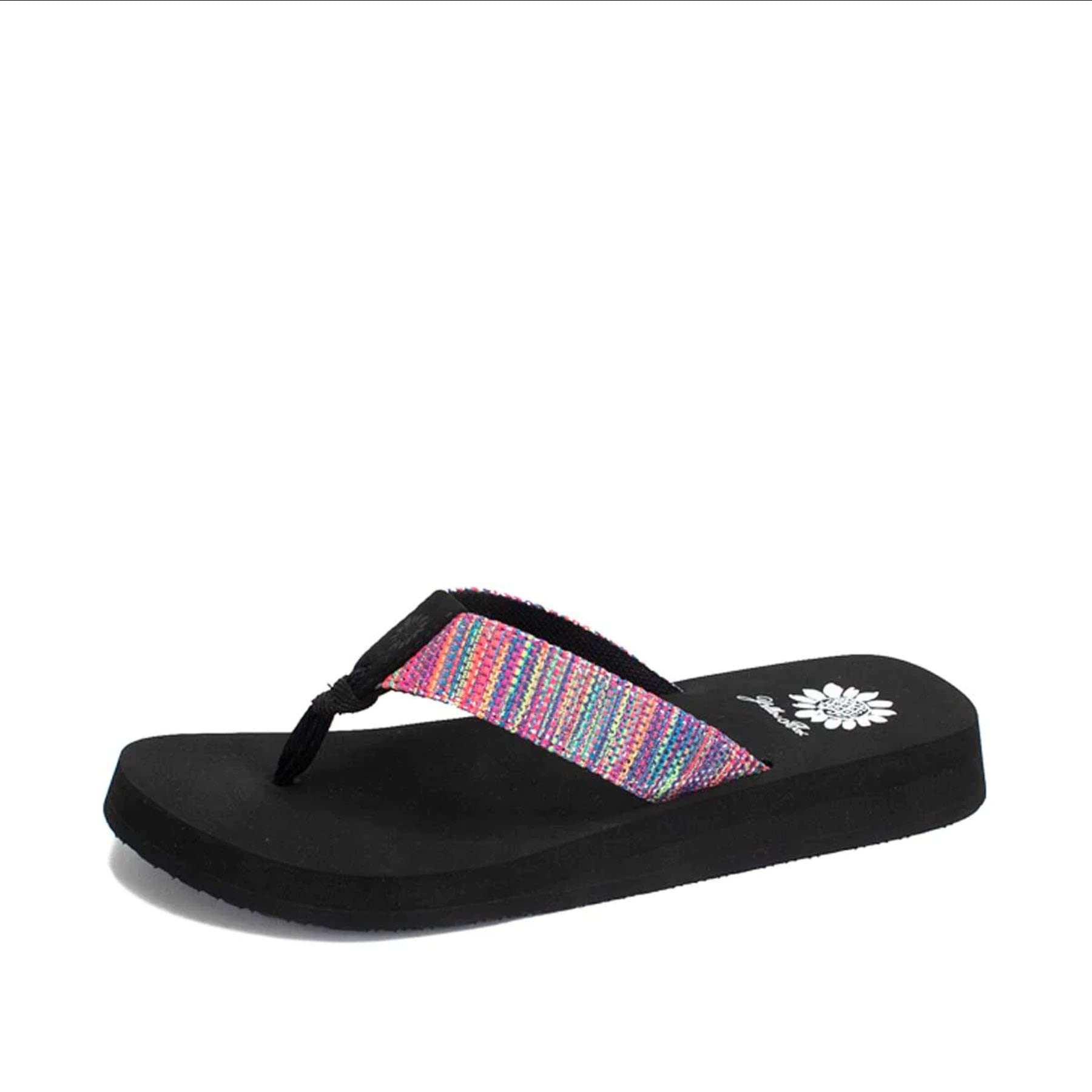 Yellow Box Fayne Women's Comfortable Summer Sandals - Perfect for Beach, Vacation, and Casual Outings