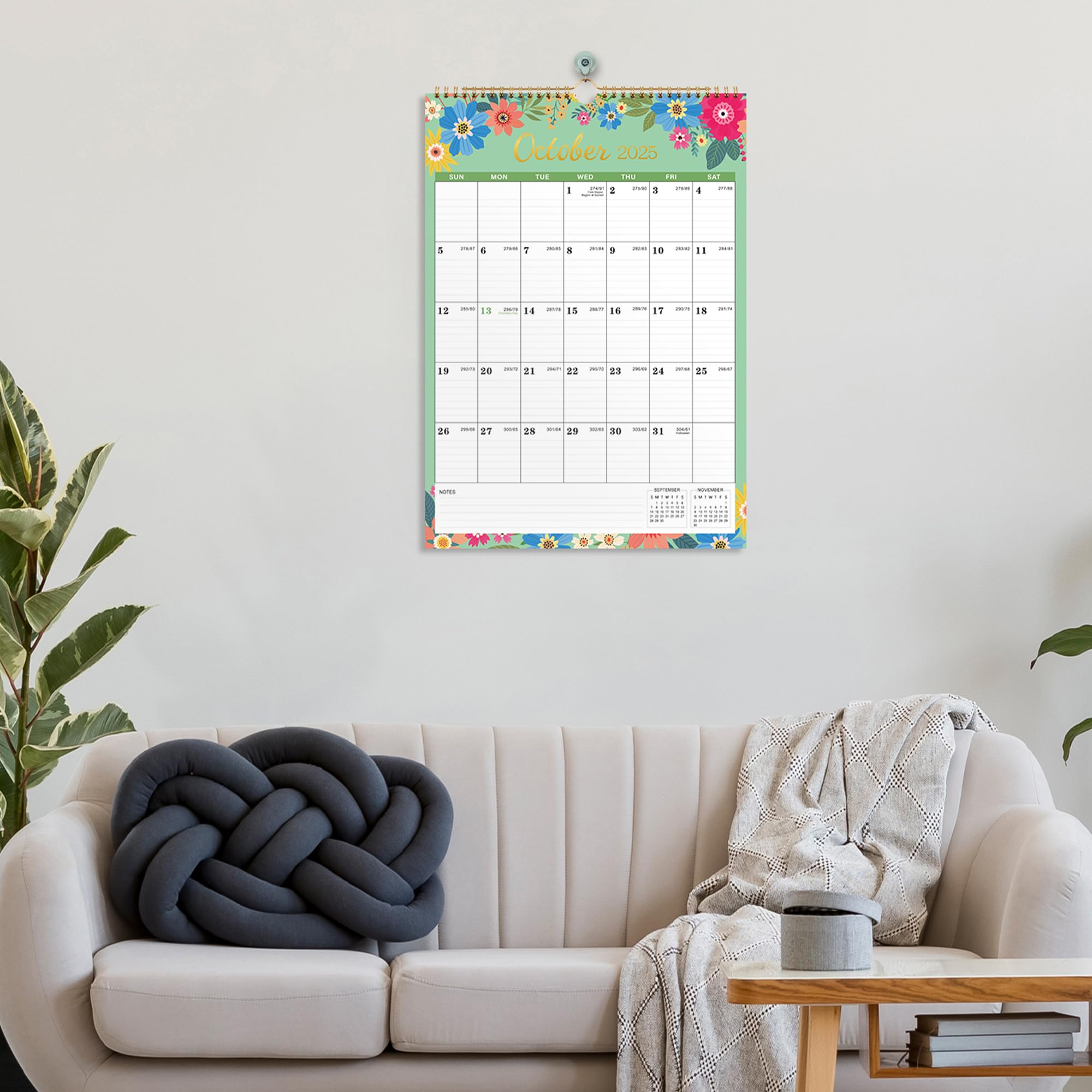 2025-2026 Wall Calendar - 18 Month Large Planner (July 2025-December 2026) | 12
