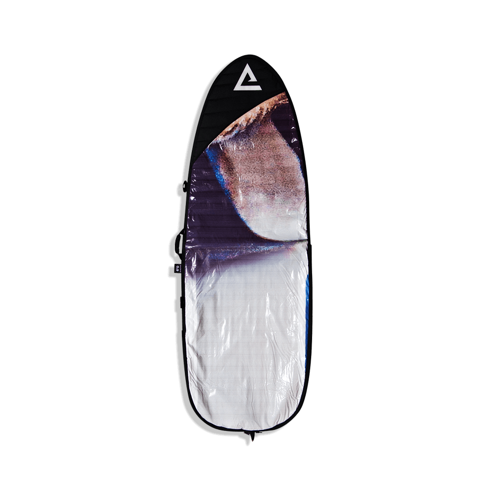 Vintage 60s Style Retro Fish Surfboard - RF60US 00034 - Perfect for Surfing, Beach Decor & Collector's Display