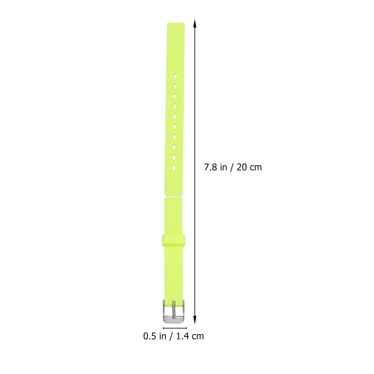 UKCOCO Adjustable Silicone Watch Band Replacement Strap - Durable, Comfortable, Waterproof - Perfect for Running, Swimming & Everyday Wear