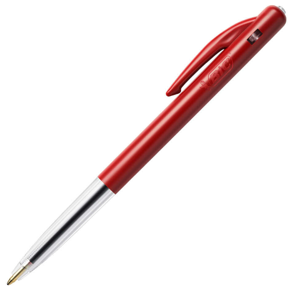 BIC M10 Original Ballpoint Pen - 12 Pack Black Ink Pens for Smooth Writing - Perfect for Office, School & Everyday Use