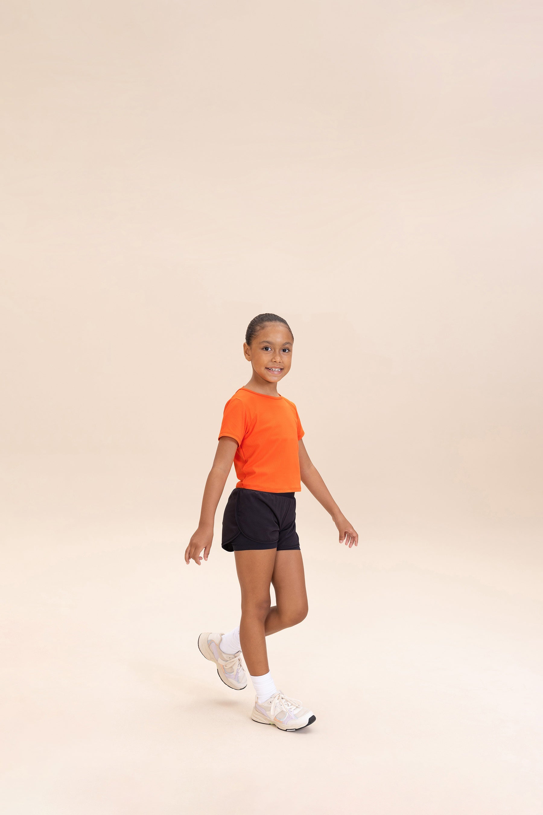 Soft Ribbed Knit Kids T-Shirt - Comfortable Cotton Blend for Boys & Girls - Perfect for Playdates, School & Casual Outfits