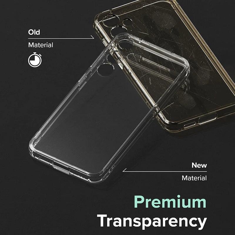 Samsung Galaxy S24 Plus Clear TPU Case - Shockproof & Slim Protective Cover for Everyday Use, Work & Travel