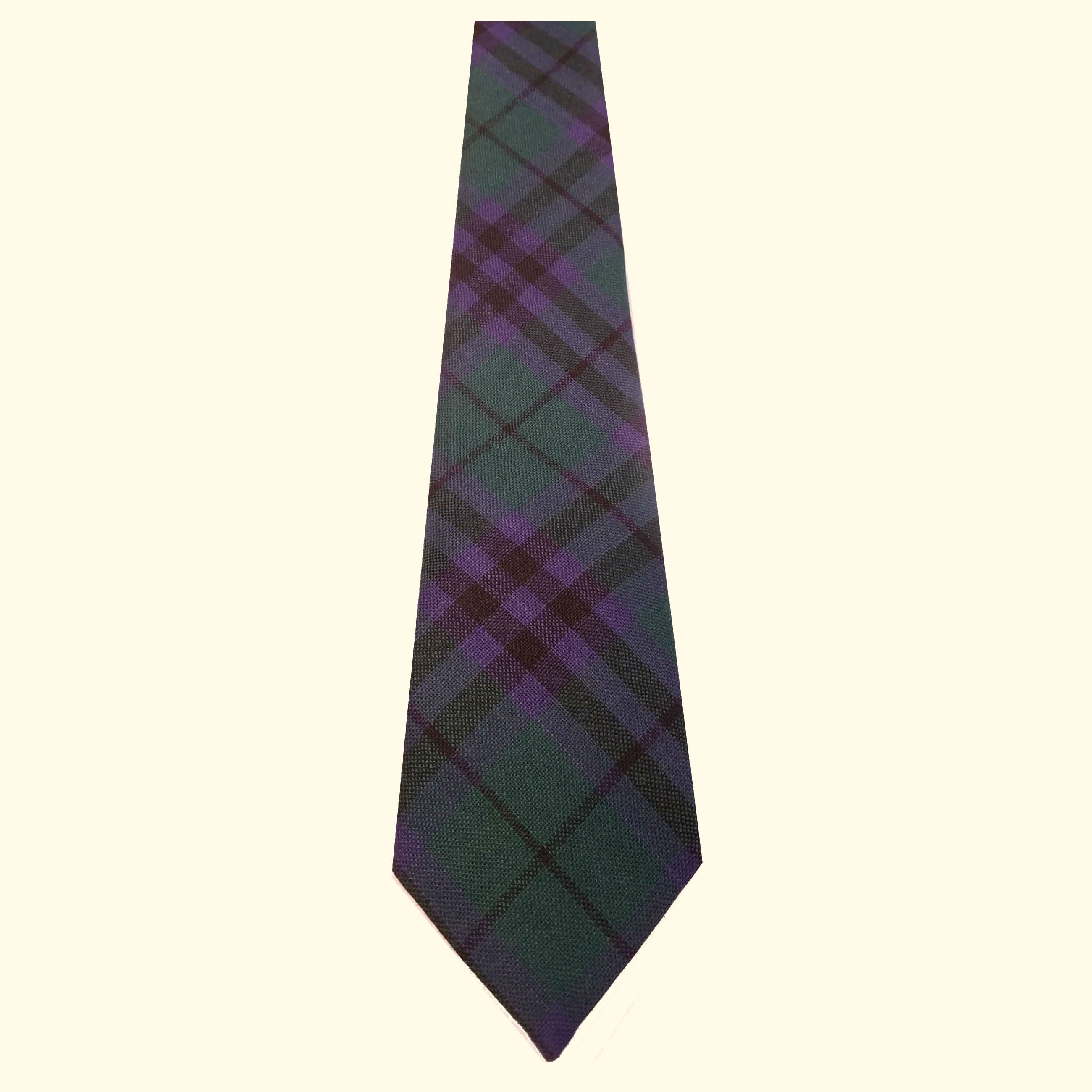Premium Wool Tartan Neckties for Men - 99 Modern Color Patterns | Perfect for Weddings, Business & Formal Events