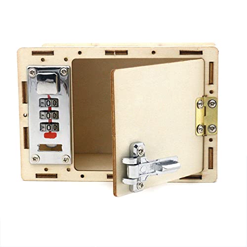 DIY Mechanical Cryptex Password Box - STEM Model Building Kit for Kids & Teens - Science Experiment Toy for Educational Projects & Inventions - Perfect for School Science Fairs, Birthday Gifts & Creative Play