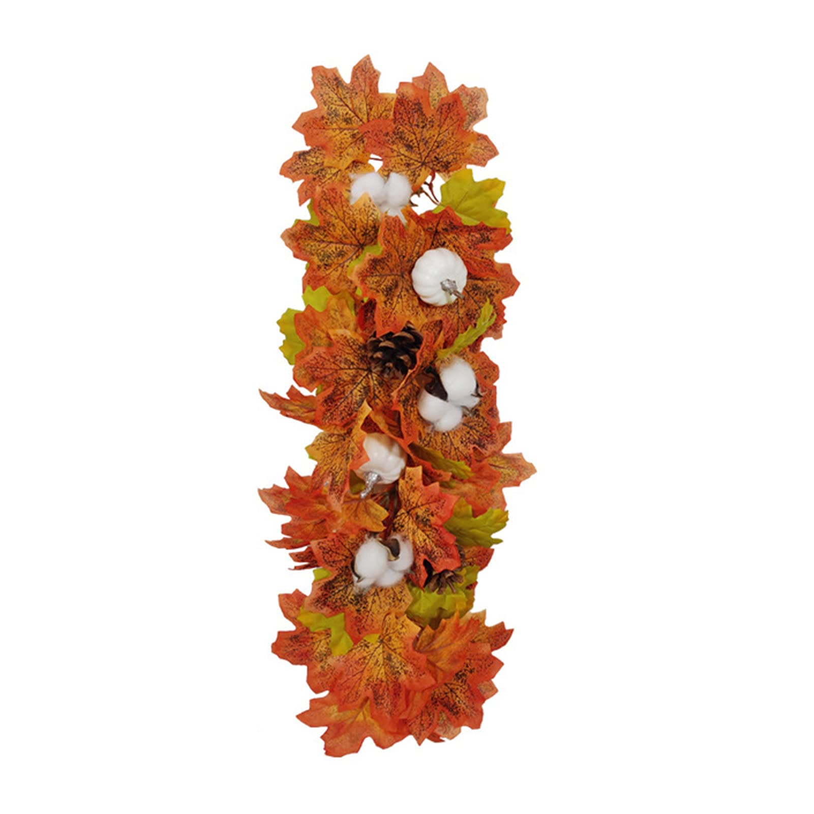 NUZYZ Artificial Fake Flowers - Vivid Realistic Simulation Maple Leaf Wall Hanging Decor for Harvest Festival & Thanksgiving Day | Home, Party, Wedding, Office Decoration Background