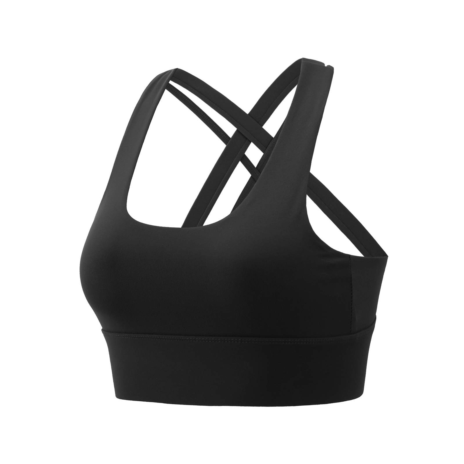 Women's Quick-Dry Shockproof Sports Bras with Adjustable Straps - Large Size for Running, Fitness & Active Lifestyles