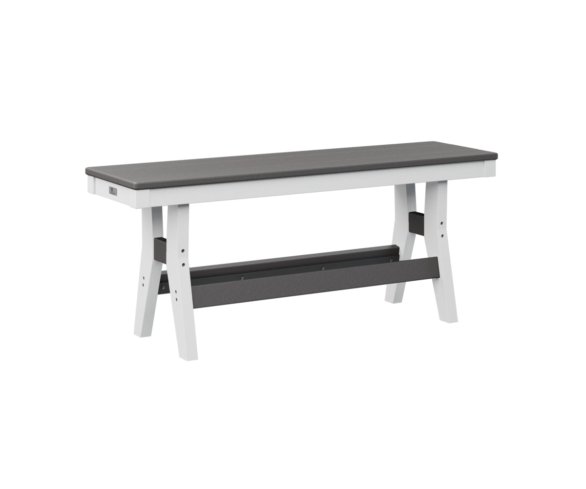 Berlin Gardens Harbor 44 Dining Bench - Outdoor Patio Furniture, Weather-Resistant Wooden Dining Bench for Garden, Deck, Backyard - Perfect for Entertaining and Relaxing