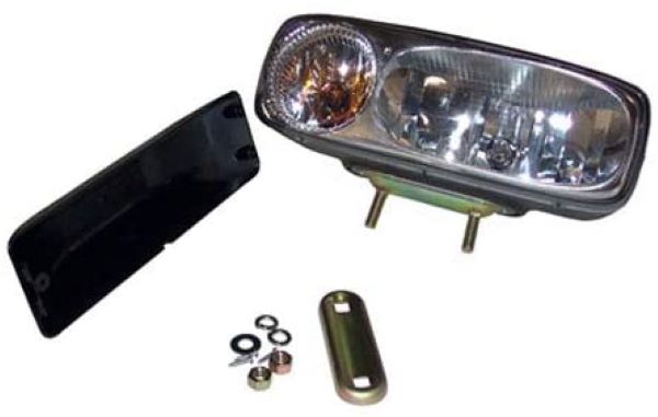 SnowEx 28802 Passenger Side Headlight Service Kit - Replacement Bulb & Housing for Car Headlight Maintenance - Perfect for Winter Driving & Nighttime Road Safety