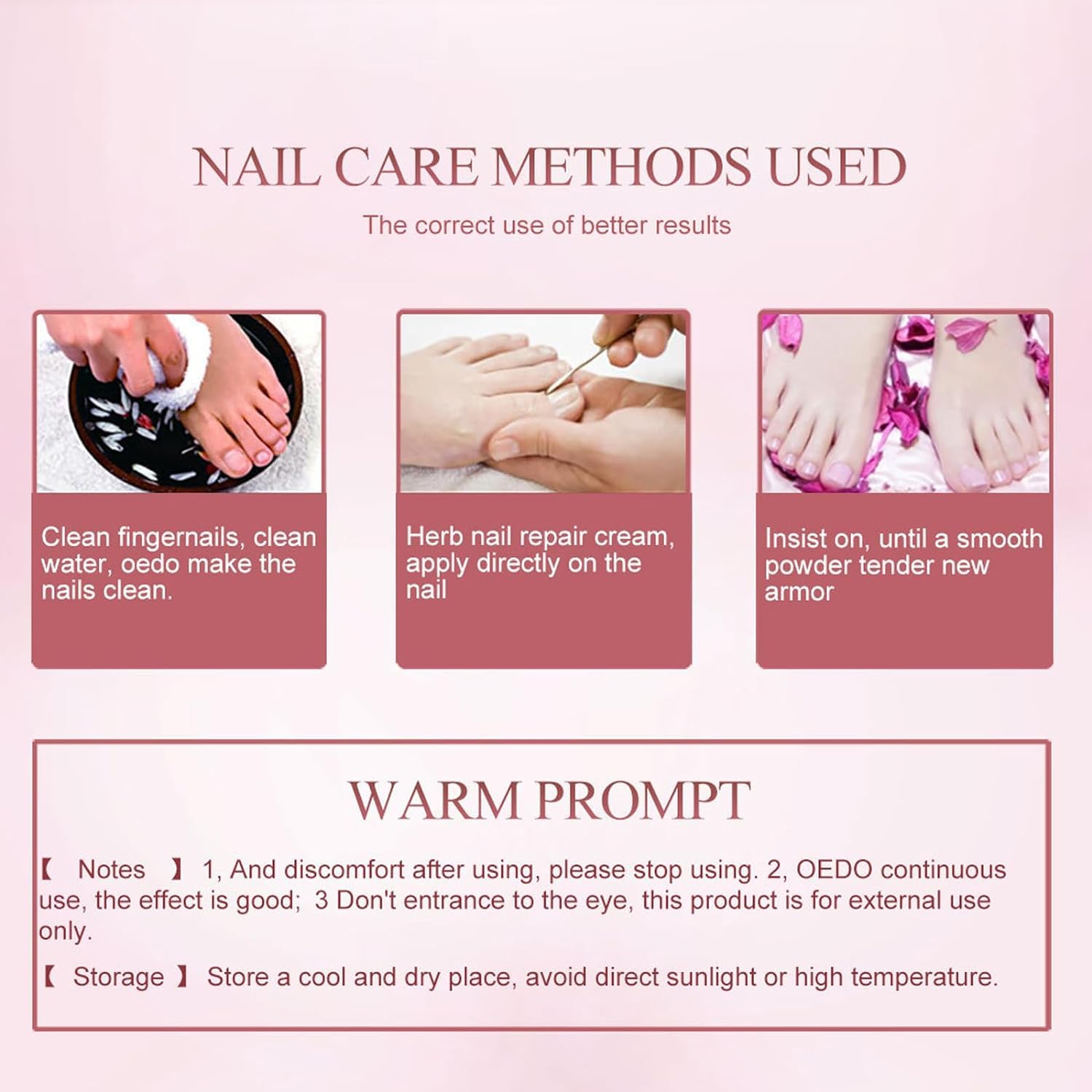 2PCS Herbal Nail Treatment Essence Kit - Oedo & Rosabelle Nail Strengthening Oil for Weak, Brittle & Damaged Nails - At-Home Nail Care Solution for Salon-Quality Results - Perfect for DIY Manicures & Nail Repair