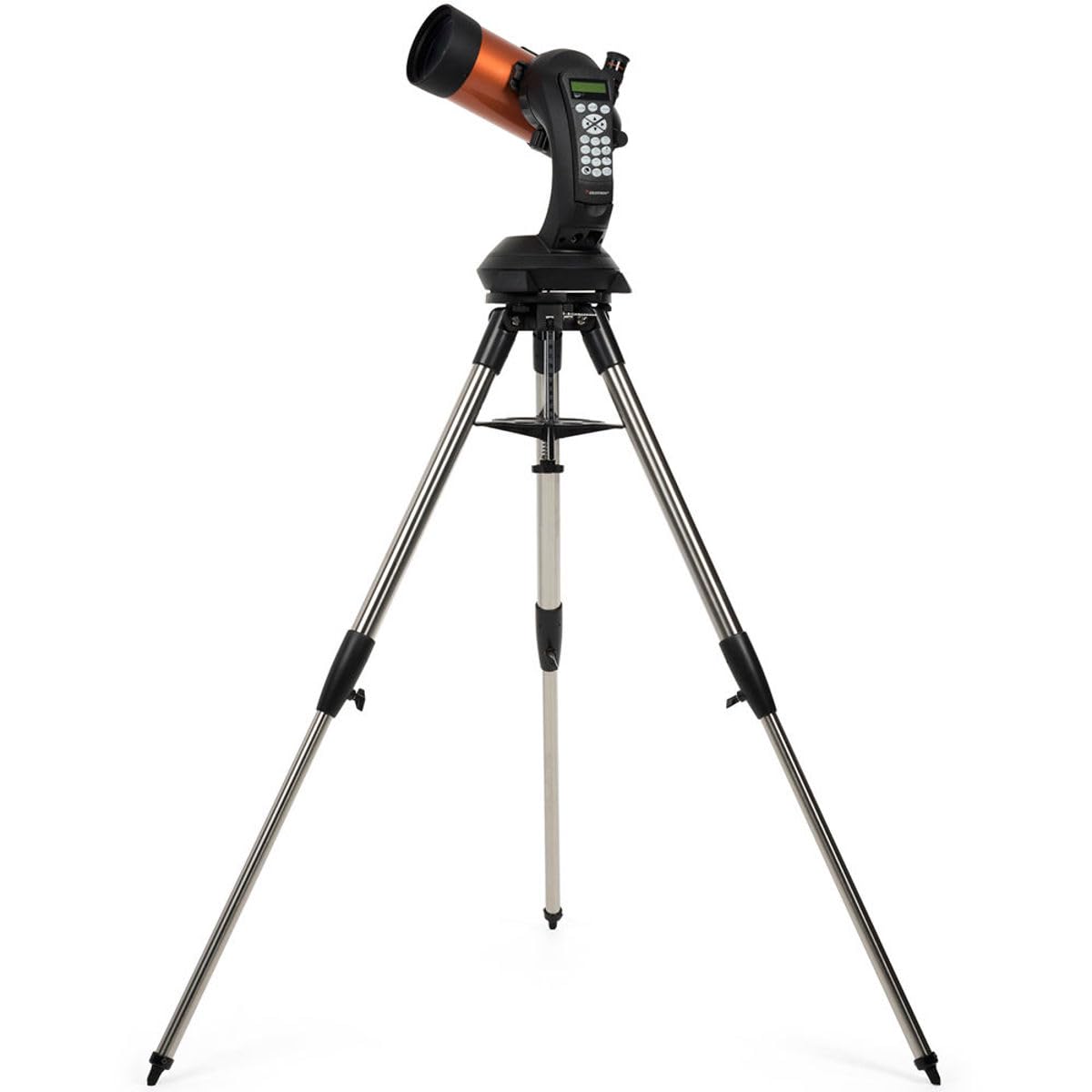 Celestron NexStar 4 SE Computerized Telescope with Maksutov-Cassegrain Optics - Includes Night Vision Flashlight, Sky Maps Book, 1.25