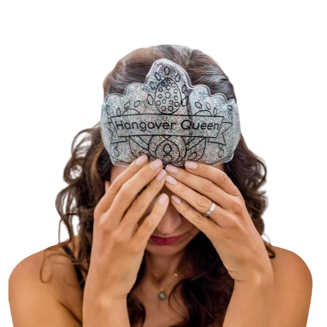 Premium Reusable Crown Gel Ice Pack for Headaches & Migraines - Cold Therapy Compress for Adults (12.5