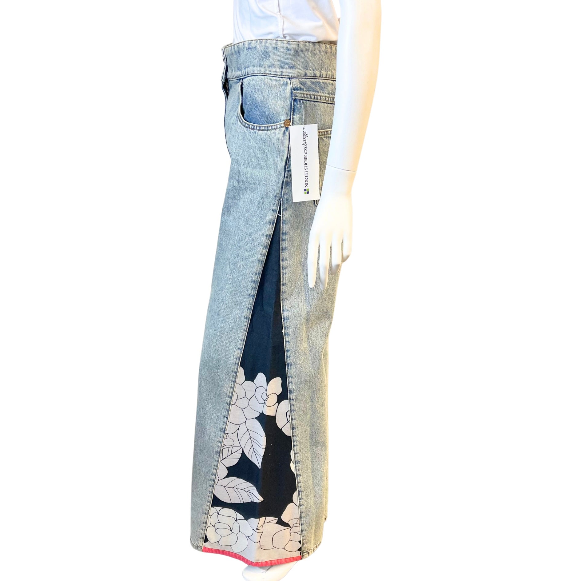 Chanel High Waist Distressed Denim Jeans for Women - Vintage Ripped Skinny Jeans - Perfect for Casual Outfits & Night Out