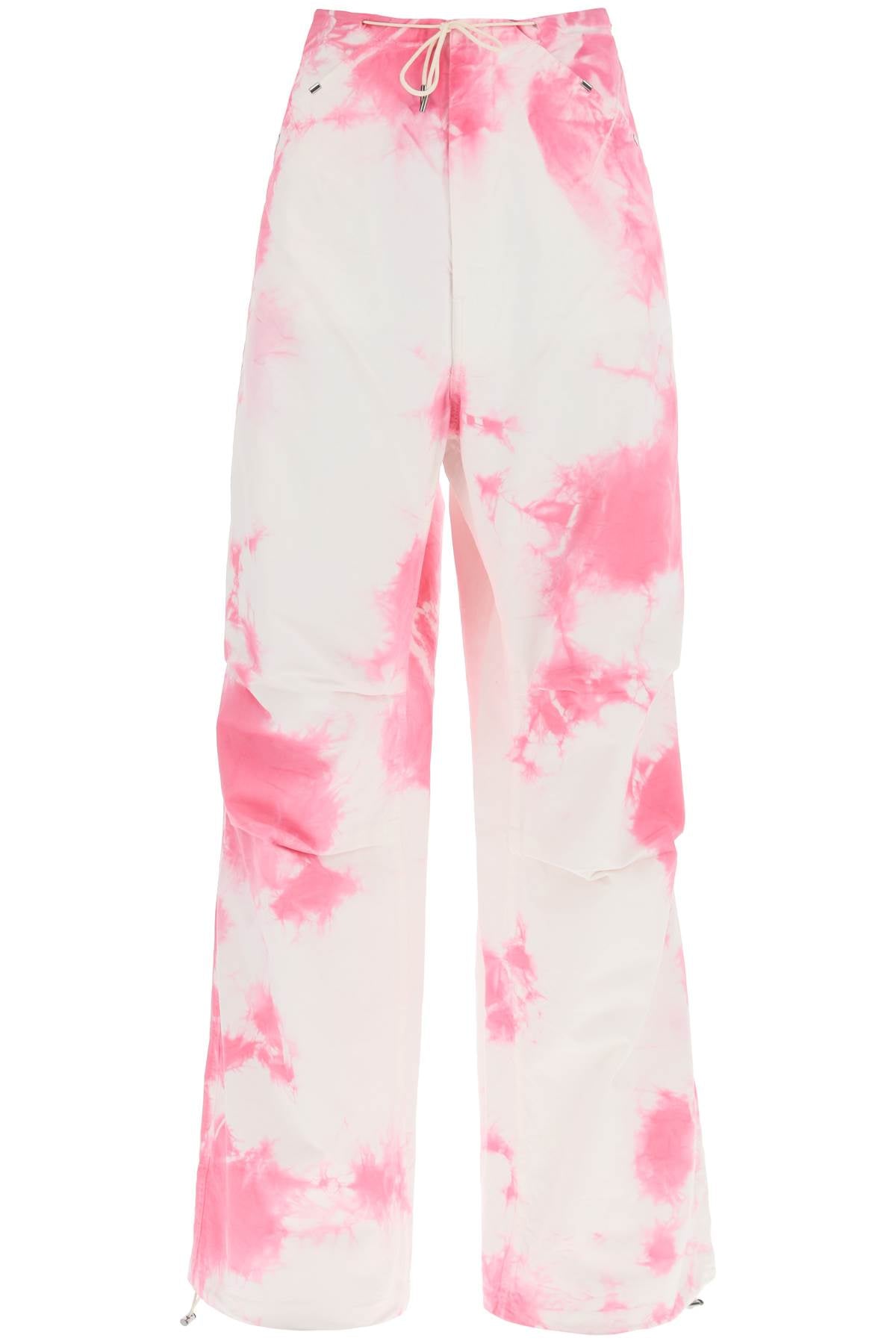 Darkpark Tie Dye Cotton Baggy Pants for Women - Boho Hippie Loose Fit Joggers for Yoga, Beach, and Festival Outfits