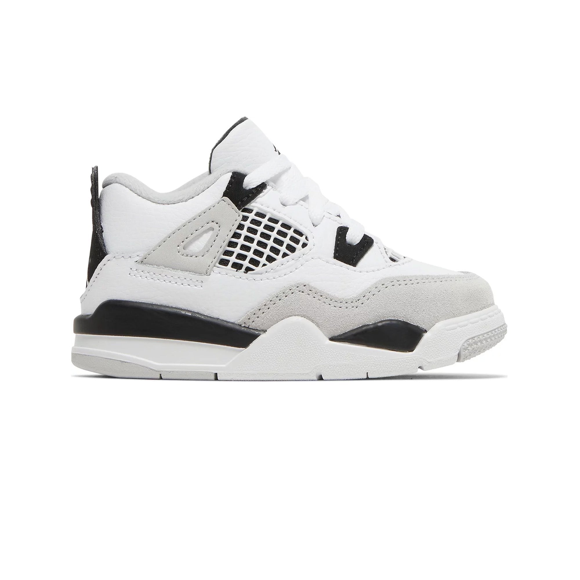 Air Jordan 4 Retro 'Military Black' TD Sneakers (2022) - Men's Basketball Shoes for Casual Wear & Street Style