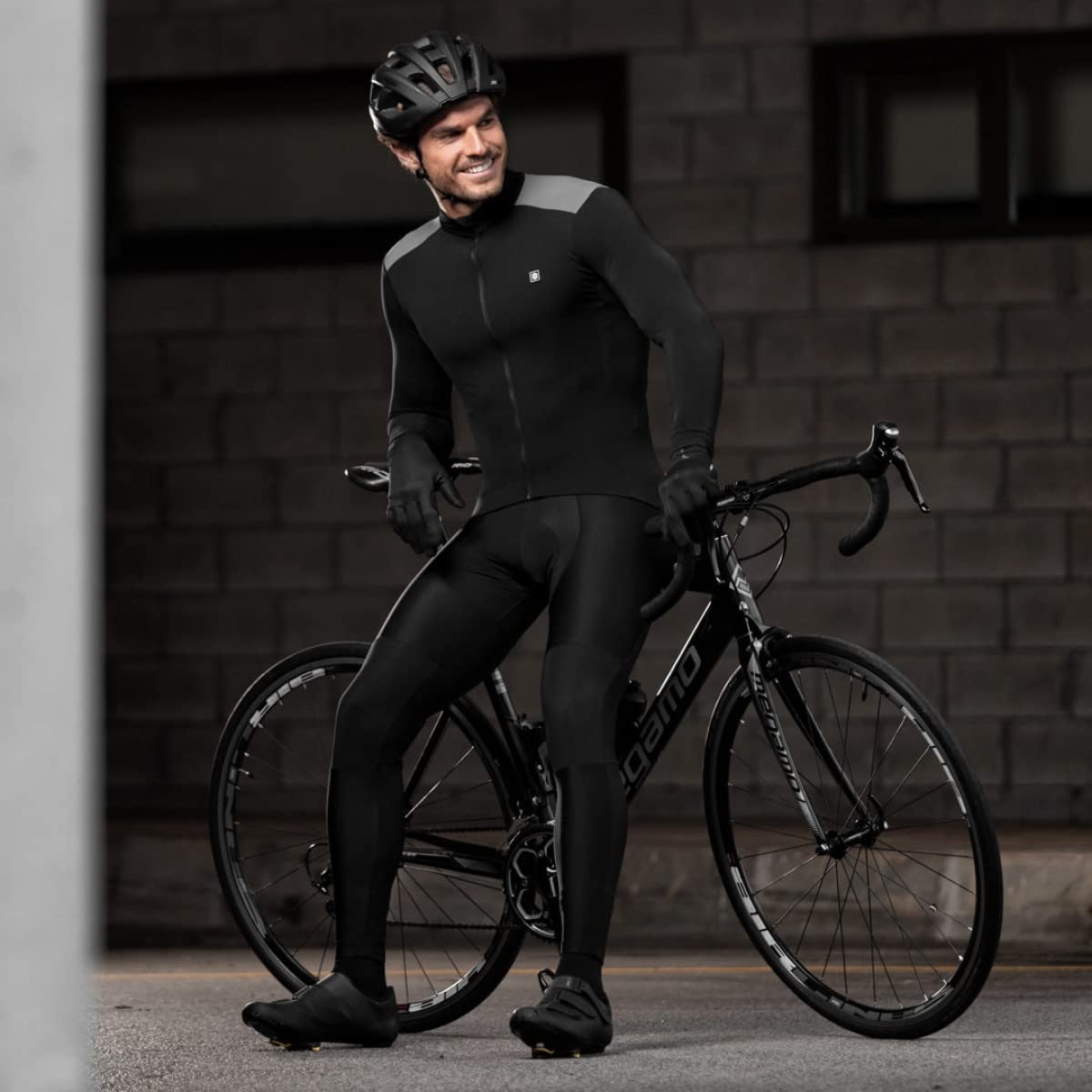 SIROKO SRX Pro Supreme Long Winter Cycling Shorts for Men & Women - Thermal Windproof Biking Pants for Cold Weather Riding, Training, and Commuting