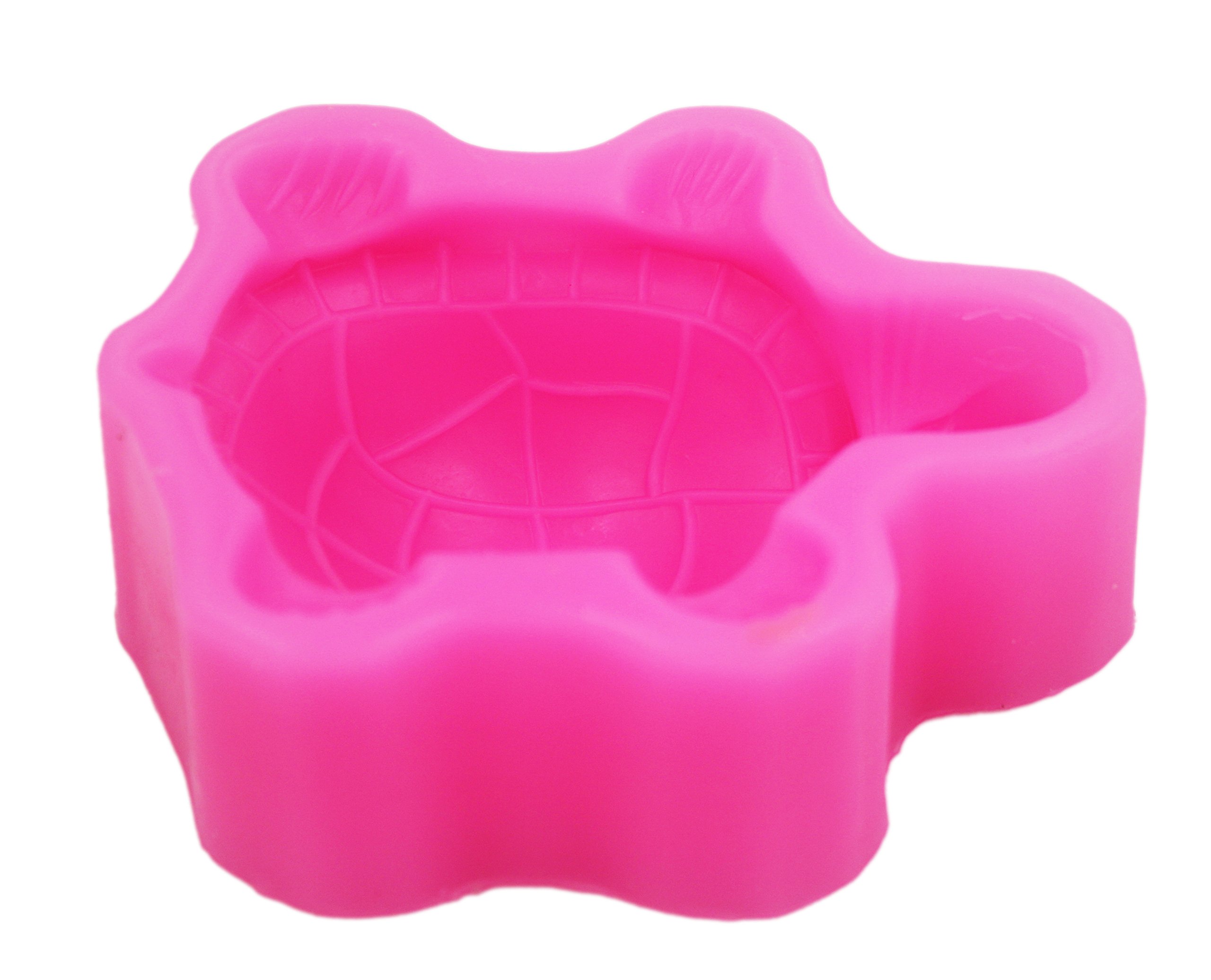 Handmade Turtle Silicone Soap Mold for DIY Crafts - Cute 0044 Design - Perfect for Bath Bombs, Candle Making & Resin Art Projects