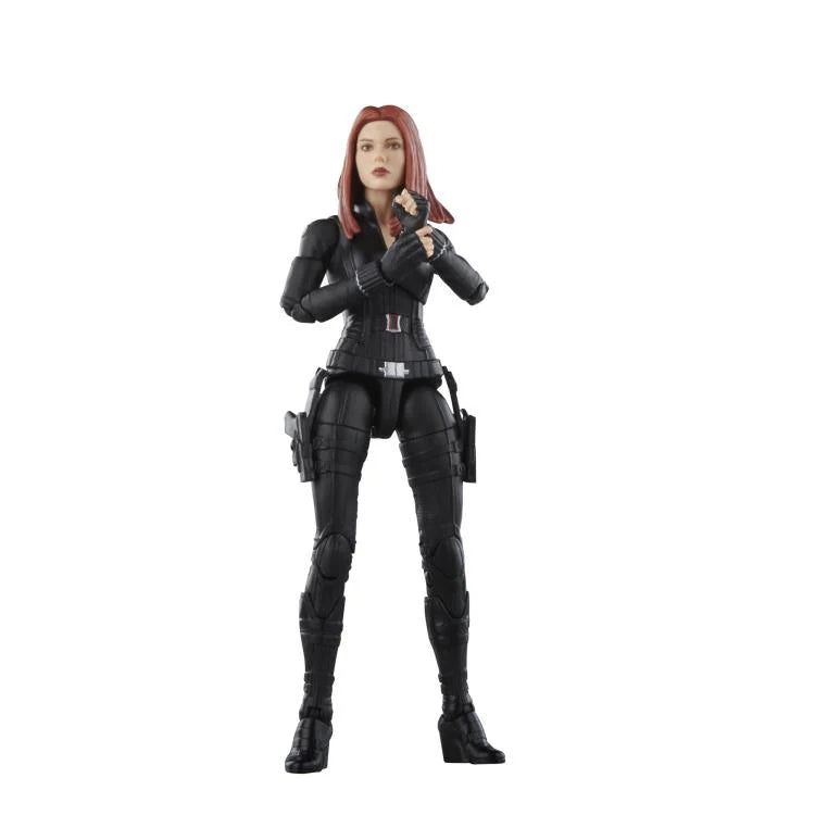 Captain America: The Winter Soldier Marvel Legends Black Widow Action Figure - The Infinity Saga Collectible for Marvel Fans | Perfect for Display, Cosplay, and Gift Giving